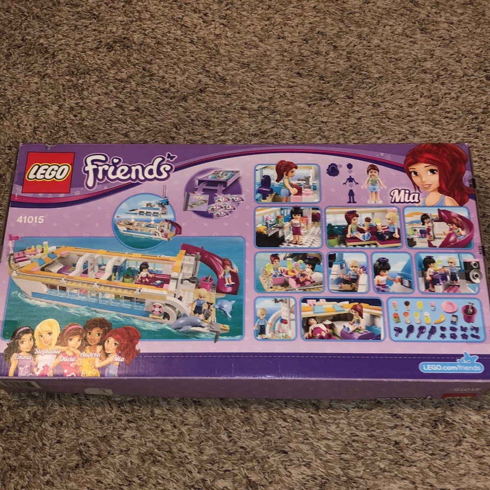 Lego friends dolphin crusier